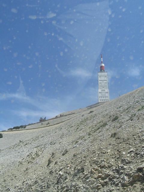 Mont Ventoux, der Gipfelturm